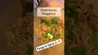 Butter Chilli Garlic Maggi 🔥 | Tangy & Spicy Street Style | Swad Studio #shorts #cooking #maggi