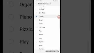 Samsung Galaxy S8 Notifications sounds