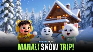 Poopi & Billu&rsquo;s Snow Trip! ❄️😂 Manali Fun Adventure