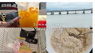 Summer Heat  Vlog :New Hair, Trying new wine,shopping,summer rains..