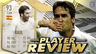 RAUUUUL GILEEEETTE😩🎵 93 SBC PRIME ICON MOMENTS RAUL PLAYER REVIEW - FIFA 21 ULTIMATE TEAM