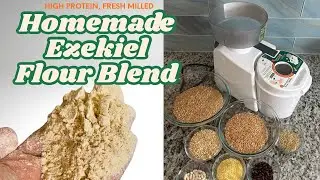 Why Fresh Milled Ezekiel Flour is Superior for Gut Health (And How to Make It)