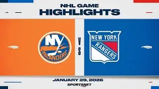 NHL Highlights | Islanders vs. Rangers - January 29, 2026