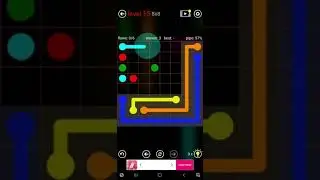 flow free level 15 8x8 | games | android | flow free | 8x8 #flowfree #android #game #level15