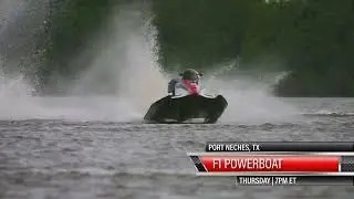 This Week on SPEED SPORT 1 - Thursday at 7pm ET F1 Powerboats Championship