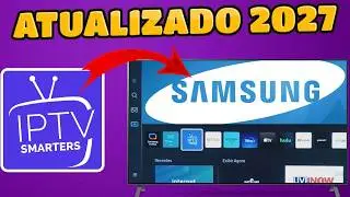 ⭕Como Instalar App IPTV Smarters pro na Tv Samsung cu8000 cu7700