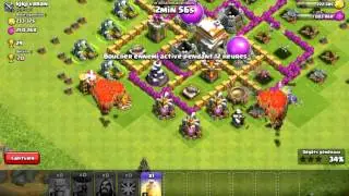 Attaque clash hdv 6 bon butin