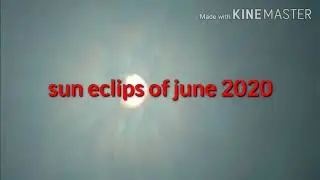 Deepest annular Sun eclipse of June 2020