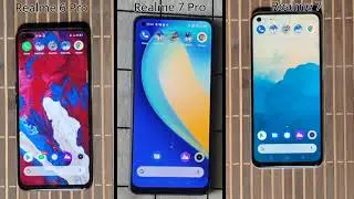 Realme 7 Pro vs Realme 6 Pro vs Realme 7: Speed Test comparison