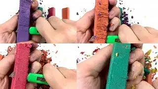 Chalk Cutting Asmr / Satisfying video