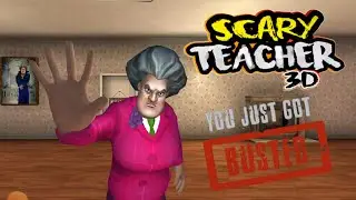 Scary Teacher 3D Game | You Sleigh Me - Prank Failed (Busted) @zkglobal4685