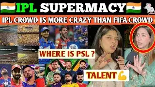 IPL MADNESS FULL STADIUM VS PSL FLOP EMPTY STADIUM | PAK MEDIA CRYING ON EMPTY STADIUM | PAK REACT