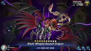 Black-Winged Assault Dragon Summon Animation | Yu-Gi-Oh! Master Duel