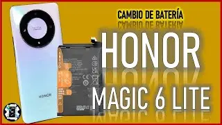 Cómo cambiar batería Honor Magic 6 Lite ALI-NX3