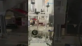 #Sheep milk cheese tin can pressing lid capper, #Dustproof plastic lid press capping machine #shorts