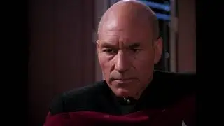 Captain Picard gets an unusual transmission from Starfleet