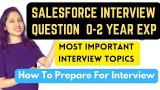 Вопросы и ответы для собеседования в Salesforce - Часть 1 || Темы для собеседования в Salesforce
