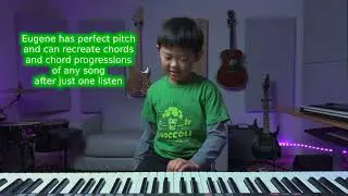 Charlie Puth - Changes - Eugene 7yo Performs Perfect Pitch Jam Session @charlieputh #piano