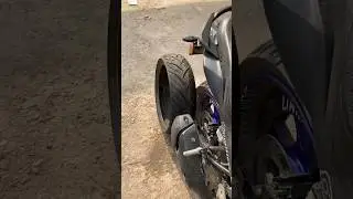 Yamaha fzsv3 rear tyre upgraded 150/60r17🤩 new shoe #fz #biketyres  #mrftyres #viral #fzsv3 #viral