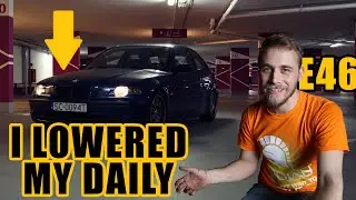 How to lower a car? - BMW e46