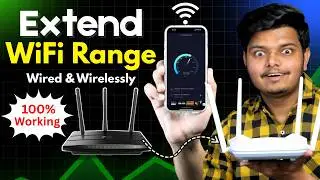 Boost Your WiFi Range at Home | How to Extend Wifi Range with Another Router (Wired & Wirelessly)