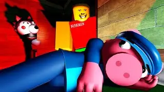 Roblox Piggy - Weird Strict Dad Traps Georgie and Willow! Animating Your Comments