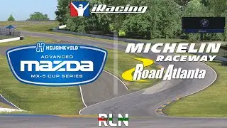 Advanced Mazda MX-5 Cup by Heusinkveld | iRacing 2025 Season 3 | Race 9/12 - Road Atlanta
