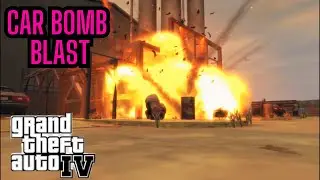 PC GTA 4 - Car Bomb Blast | Iconic Scene | Must Watch |