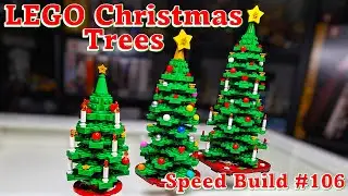 LEGO Christmas Tree - LEGO Speed Build 106