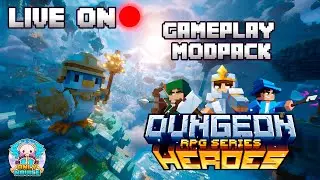 #41 - Gameplay para Relaxar, Explorando o Aether - Minecraft Modpack: Dungeon Heroes
