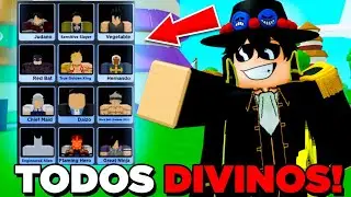 EU PEGUEI TODOS DIVINOS DO ANIME FIGHTERS EM 1 DIA...