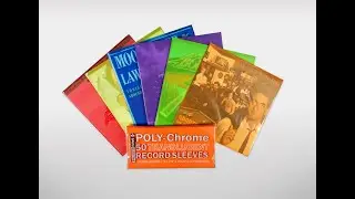 NOT Your Father's Record Sleeves! POLY-Chrome Colored Record Sleeves From Bags Unlimited