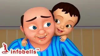 Cinna Papa Cinna Papa Nuvvu Mittayi Tinnava | Telugu Rhymes for Children | Infobells