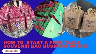 How I Sold More Than 10,000 Souvenir Bags in 2024 / What I Did To Sell Thousands Of Gift Bags