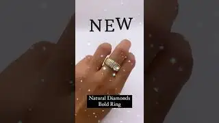 Natural Diamond Bold Ring by VicStoneNYC Fine Jewelry.