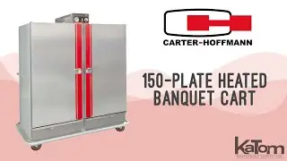Carter-Hoffmann 150-Plate Heated Banquet Cart (BB1600)