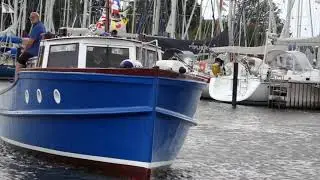 V-Boot Jan Willem und Jazz oder Nie kommen ins Noor vor Arnis
