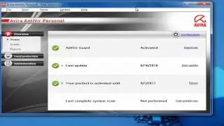 how to install offline or manual updates of avira antivirus  microsoft windows XP ,Vista and seven 7 2010