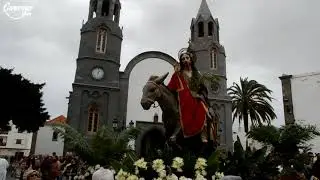 Domingo de Ramos en Telde con la procesion de la Burrita