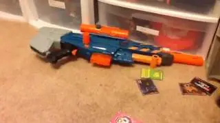 Nerf zombie strike long shot  review and combos