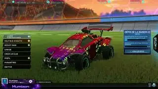 [Rocket League] Reprise on tente de retrouver le niveau C1 3s et 3s Rumble (C'est pas facile) . !Dis