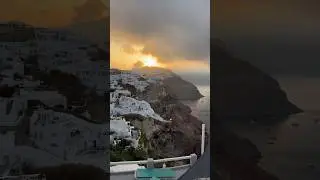 Sunrise in Santorini 🇬🇷🧿🪬🪬🦋