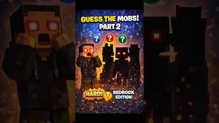 99% Will FAIL! 😱 | Guess The Mob: Part 2