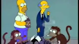 Mr's Burns writer monkeys