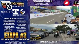 EN VIVO | VUELTA AL TÀCHIRA EN BICICLETA 2026 | TAMA STEREO 103.9 FM 11/01/2026