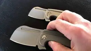 Quest Custom Kutzu 3 0 flipper next to a Kutzu 2 0 flipper 2018
