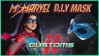 EASY MS.MARVEL MASK BUILD cosplay How to