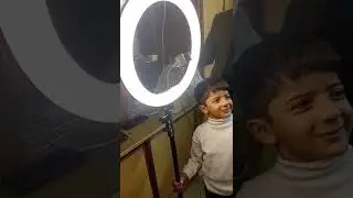 Muhammad Farhan and the new mobile phone camera flash light