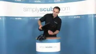 Atomic SplitFin Smoke On Water - www.simplyscuba.com