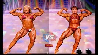 Female Bodybuilder Tazzie Columb VS Alevtina Goroshinskaya